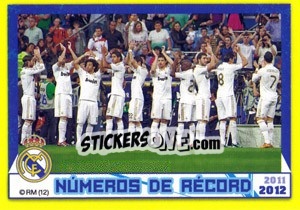 Figurina La primera vuelta - Real Madrid 2011-2012 - Panini
