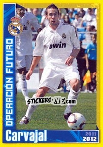 Cromo Dani Carvajal - Real Madrid 2011-2012 - Panini