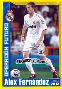 Sticker Alex Fernandez - Real Madrid 2011-2012 - Panini