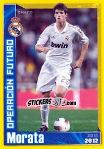 Sticker Alvaro Morata - Real Madrid 2011-2012 n. 196 - Panini