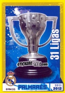 Sticker 31 Ligas - Real Madrid 2011-2012 - Panini