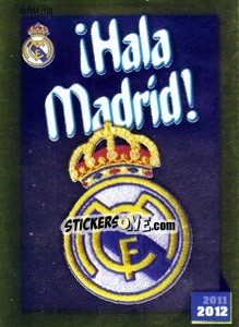 Cromo Hala Madrid! - Real Madrid 2011-2012 - Panini