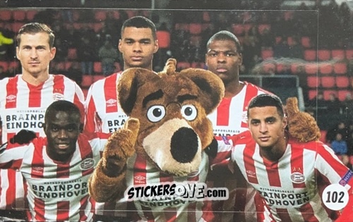Figurina Help Phoxy Met De Spelersnamen - Het Grote PSV Stickerboek 2019-2020
 n. 102 - Plus