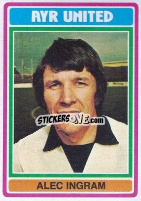 Sticker Alex Ingram - Scottish Footballers 1976-1977
 - Topps