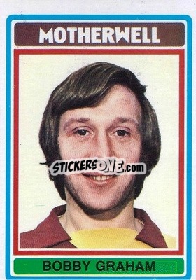 Sticker Bobby Graham - Scottish Footballers 1976-1977
 n. 44 - Topps