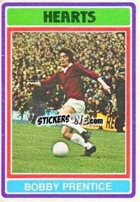 Sticker Bobby Prentice - Scottish Footballers 1976-1977
 - Topps