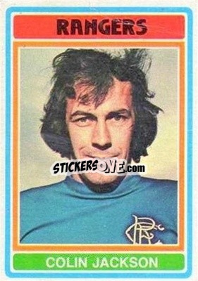 Cromo Colin Jackson - Scottish Footballers 1976-1977
 - Topps