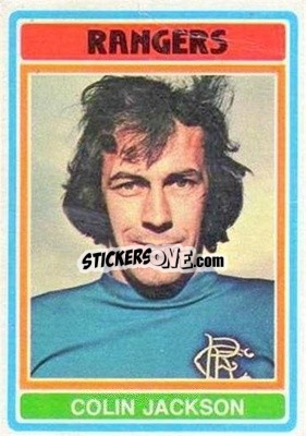 Sticker Colin Jackson - Scottish Footballers 1976-1977
 n. 65 - Topps