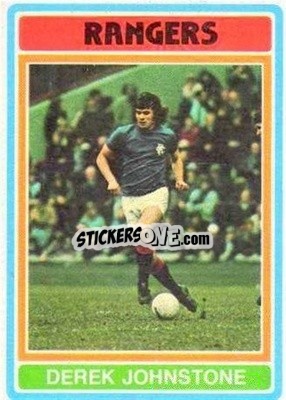 Cromo Derek Johnstone - Scottish Footballers 1976-1977
 - Topps
