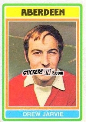 Sticker Drew Jarvie - Scottish Footballers 1976-1977
 - Topps