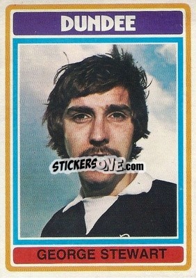 Sticker George Stewart - Scottish Footballers 1976-1977
 - Topps