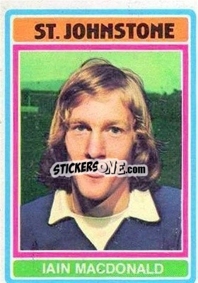 Sticker Ian MacDonald - Scottish Footballers 1976-1977
 - Topps