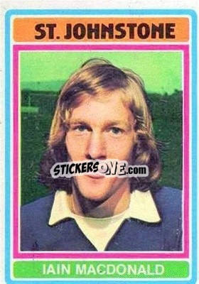 Sticker Ian MacDonald - Scottish Footballers 1976-1977
 n. 18 - Topps