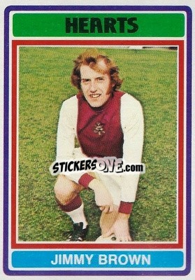 Sticker Jimmy Brown - Scottish Footballers 1976-1977
 n. 19 - Topps
