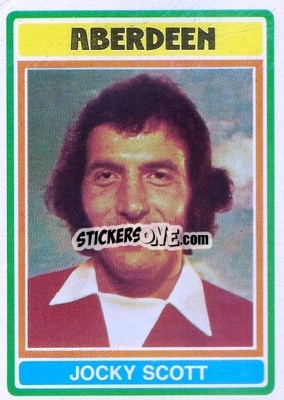 Sticker Jocky Scott - Scottish Footballers 1976-1977
 - Topps