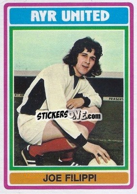 Cromo Joe Filippi - Scottish Footballers 1976-1977
 - Topps