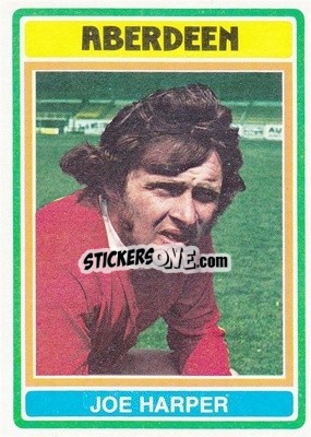 Cromo Joe Harper - Scottish Footballers 1976-1977
 - Topps