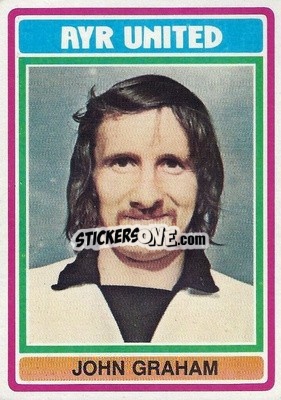Sticker John Graham - Scottish Footballers 1976-1977
 - Topps