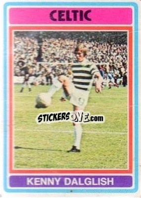 Sticker Kenny Dalglish - Scottish Footballers 1976-1977
 n. 100 - Topps