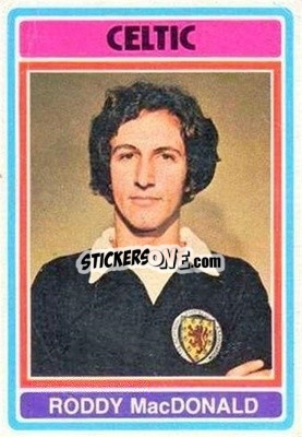 Sticker Roddie MacDonald - Scottish Footballers 1976-1977
 n. 76 - Topps