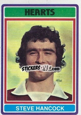 Sticker Steve Hancock - Scottish Footballers 1976-1977
 n. 109 - Topps