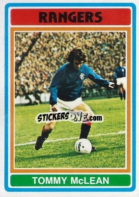 Figurina Tommy McLean - Scottish Footballers 1976-1977
 - Topps