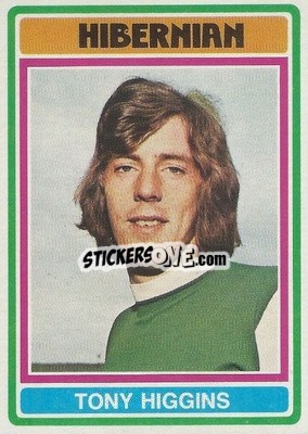 Sticker Tony Higgins - Scottish Footballers 1976-1977
 n. 124 - Topps