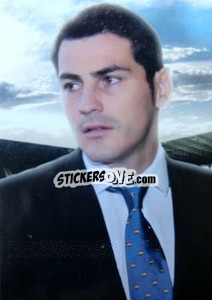 Sticker Iker Casillas - World Football UNIQUE 2012 - Futera