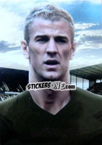 Sticker Joe Hart - World Football UNIQUE 2012 n. 6 - Futera