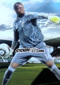 Sticker Steve Mandanda - World Football UNIQUE 2012 - Futera