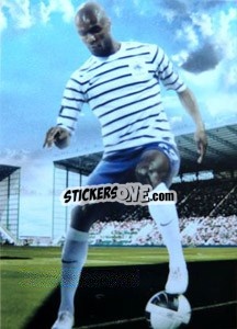 Sticker Eric Abidal - World Football UNIQUE 2012 n. 11 - Futera