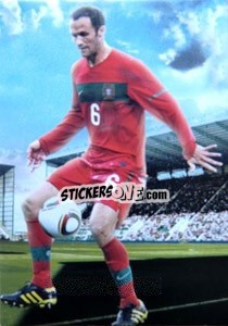 Sticker Ricardo Carvalho - World Football UNIQUE 2012 - Futera