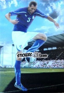 Sticker Giorgio Chiellini - World Football UNIQUE 2012 - Futera