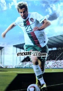 Sticker Fabio Coentrao - World Football UNIQUE 2012 - Futera