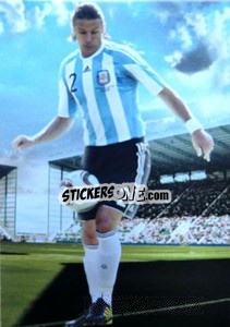 Cromo Martin Demichelis - World Football UNIQUE 2012 - Futera
