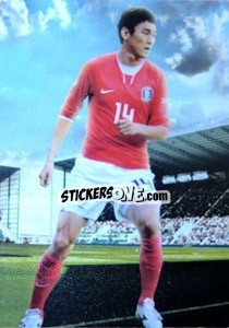 Sticker Lee Jung-Soo - World Football UNIQUE 2012 - Futera