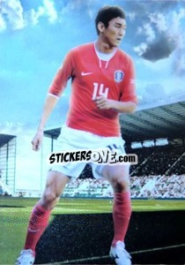 Sticker Lee Jung-Soo - World Football UNIQUE 2012 n. 35 - Futera