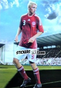 Sticker Simon Kjaer - World Football UNIQUE 2012 n. 36 - Futera
