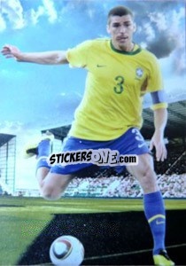 Sticker Lucio - World Football UNIQUE 2012 - Futera