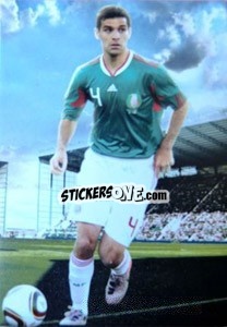 Sticker Rafael Marquez - World Football UNIQUE 2012 - Futera