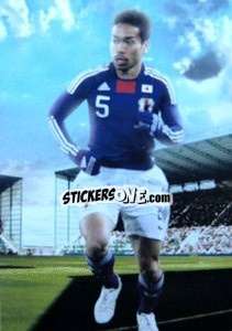 Sticker Yuto Nagatomo - World Football UNIQUE 2012 - Futera