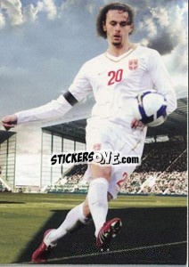 Sticker Neven Subotic - World Football UNIQUE 2012 n. 51 - Futera
