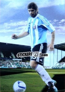 Cromo Ever Banega - World Football UNIQUE 2012 - Futera