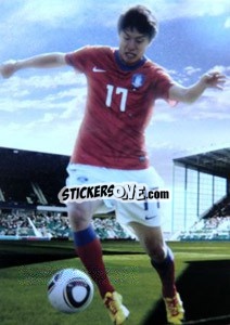Sticker Lee Chung-Yong - World Football UNIQUE 2012 n. 66 - Futera