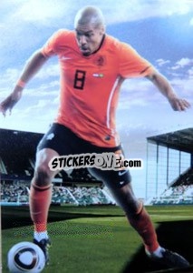Sticker Nigel de Jong - World Football UNIQUE 2012 n. 67 - Futera