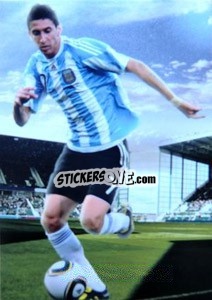 Sticker Angel Di Maria - World Football UNIQUE 2012 - Futera