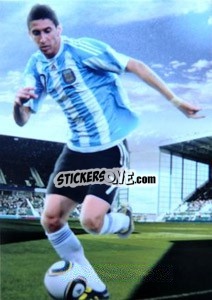 Sticker Angel Di Maria - World Football UNIQUE 2012 n. 68 - Futera