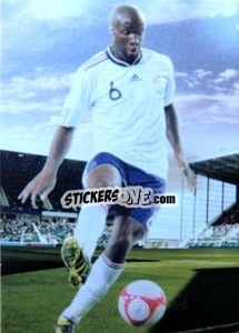 Sticker Lassana Diarra - World Football UNIQUE 2012 - Futera