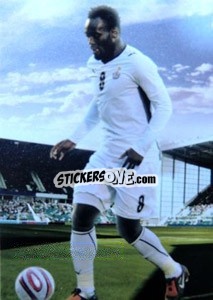 Sticker Michael Essien - World Football UNIQUE 2012 - Futera
