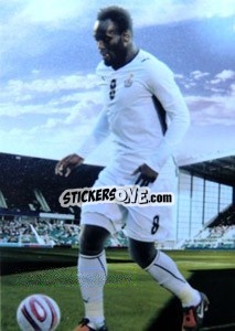 Sticker Michael Essien - World Football UNIQUE 2012 n. 72 - Futera